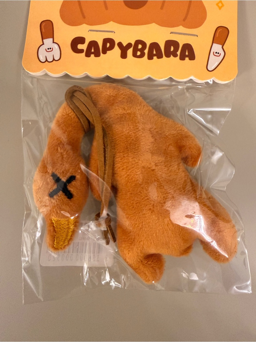 Roasted Duck Plush Keychain